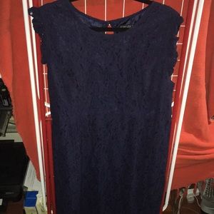 Blue Lace Forever 21 Dress